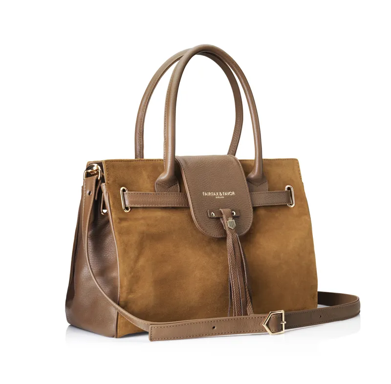Fairfax and Favor Windsor Bag Tan-1